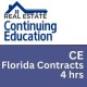 4 hr Real Estate CE - Florida Contracts (RECE004FL4)