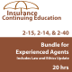 20 hr Health and Life CE Bundle - Experienced 2-15 2-14 or 2-40 Agents